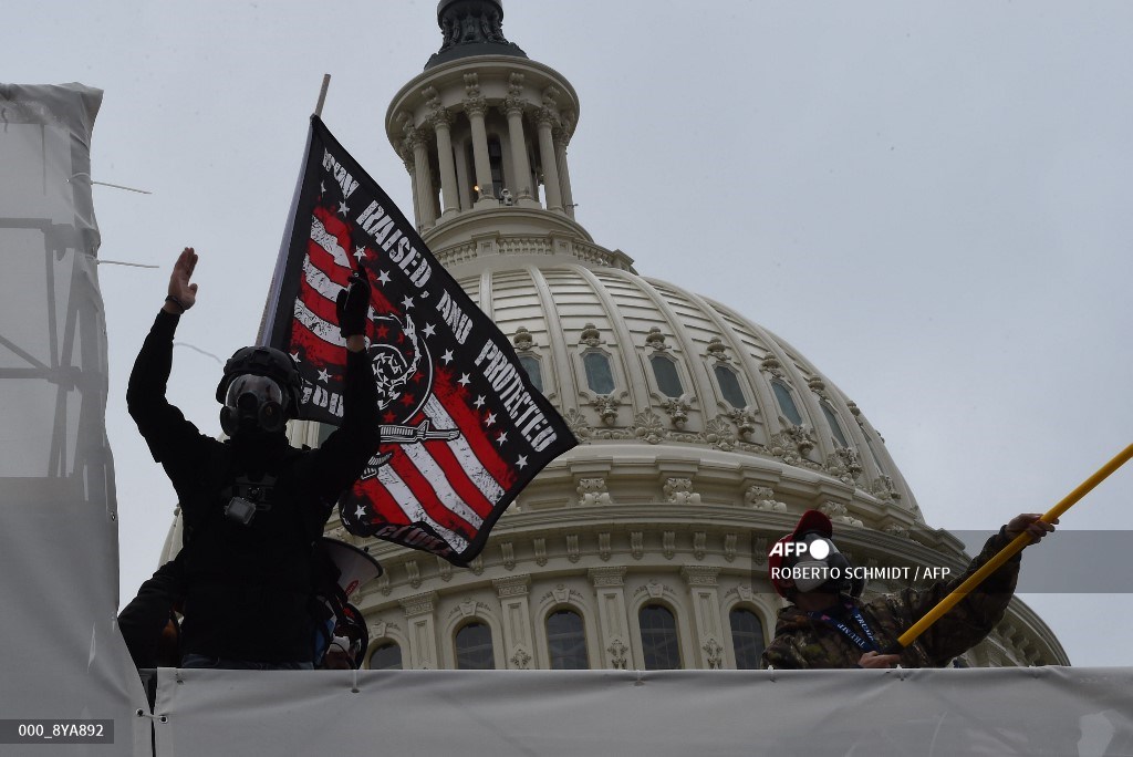 Protestas en el Capitolio, en Washington