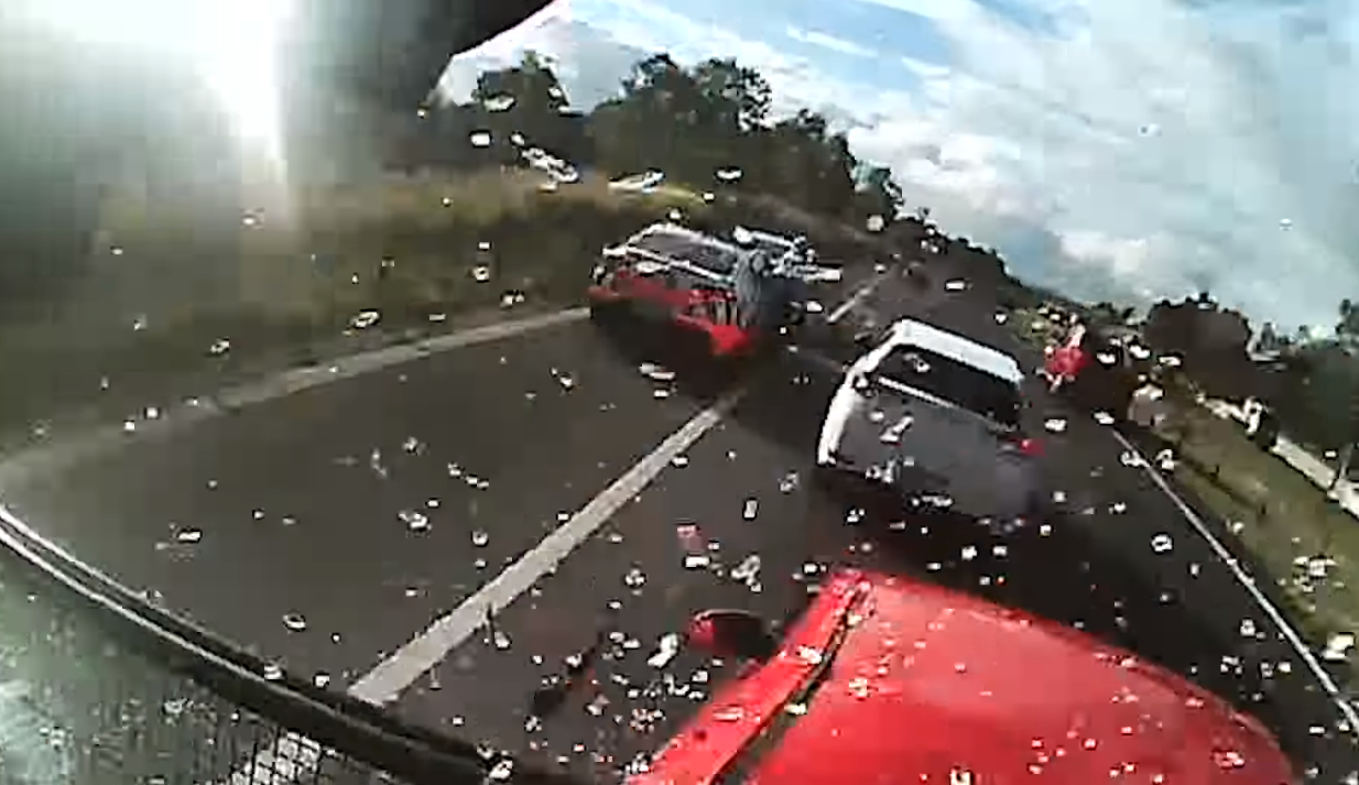 Accidente de tránsito en Australia