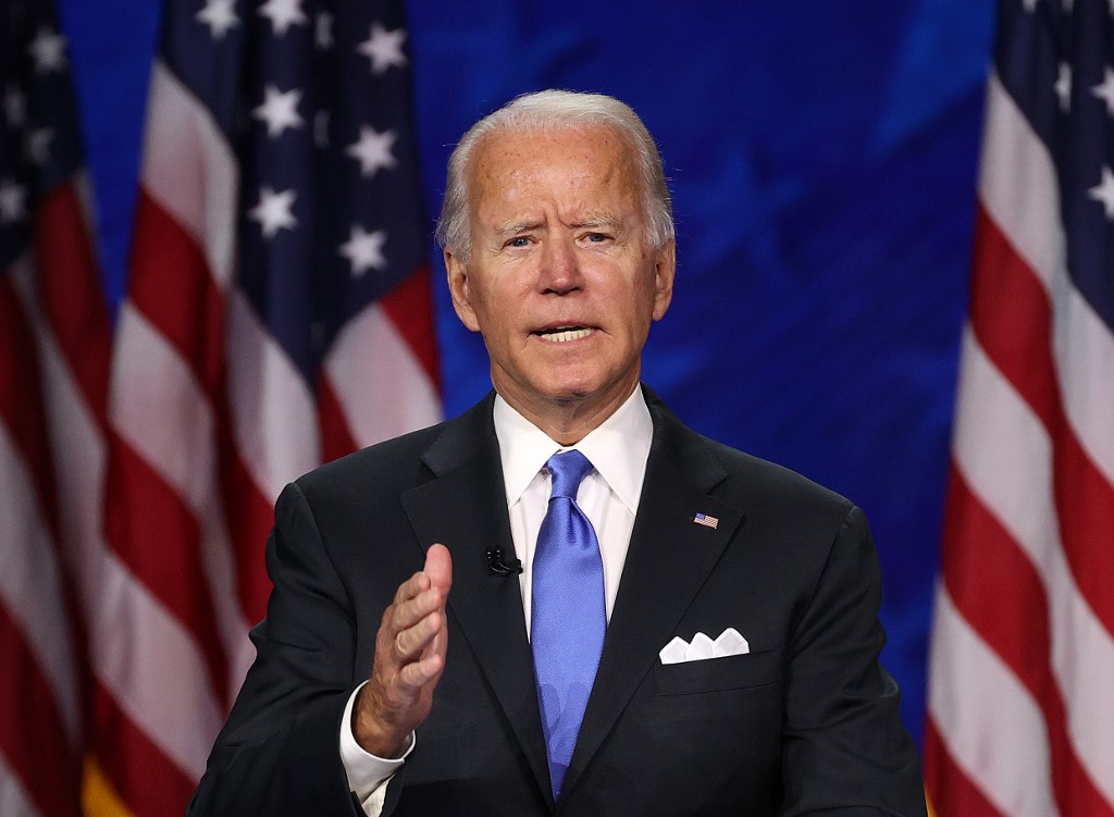 Joe Biden acepta nominación demócrata