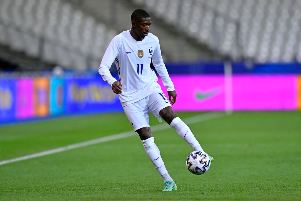 Ousmane Dembélé baja para la selección de Francia